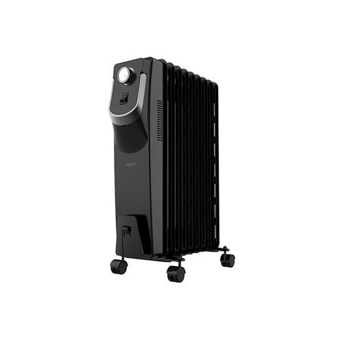 Radiateur à Huile (9 modules) Cecotec Ready Warm 5820 Space 360º 2000W Noir