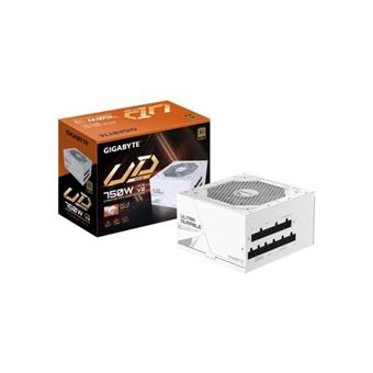 Gigabyte UD750GM PG5 V2 ICE - Alimentation électrique (interne) - ATX12V 3.1/ EPS12V - 80 PLUS Gold - CA 100-240 V - 750 watt - PFC active - 1