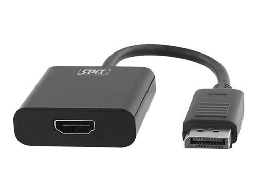 T'nB - Adaptateur vidéo - DisplayPort mâle pour HDMI femelle - noir - support 1080p