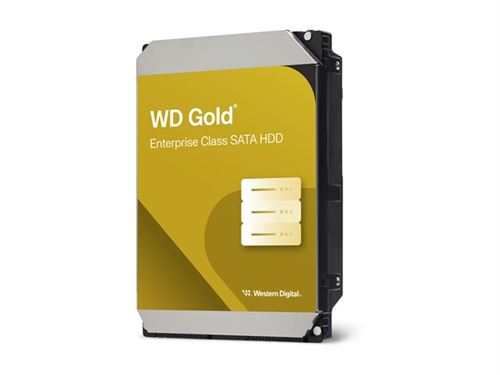 WD Gold WD8005FRYZ - Disque dur - Enterprise - 8 To - interne - 3.5" - SATA 6Gb/s - 7200 tours/min - mémoire tampon : 256 Mo