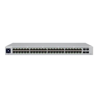 Ubiquiti UniFi Switch USW-48 - Commutateur - Géré - 48 x 10/100/1000 + 4 x Gigabit SFP - de bureau, Montable sur rack - 1