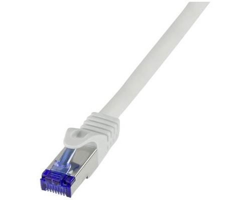 LogiLink C6A122S RJ45 CAT 6a S/FTP 30 m gris