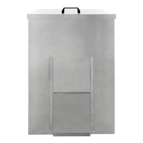 Conteneur Extérieur Charbon 150 kg/300 L Robuste et Étanche l Pelle à Charbon Incluse
