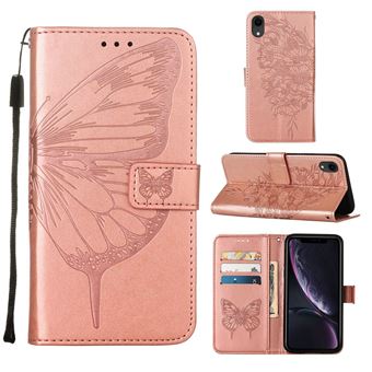 Étui Flip Book Pour IPhone XR - Cuir Synthétique, Portefeuille, Protection Complète - Neuf