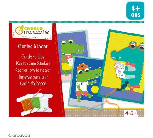 Non Communiqué Kit Créatif - Cartes À Lacer