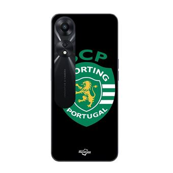Coque Oppo A78 5G SCP SPORTING PORTUGAL FOND NOIR Maniacase - 1