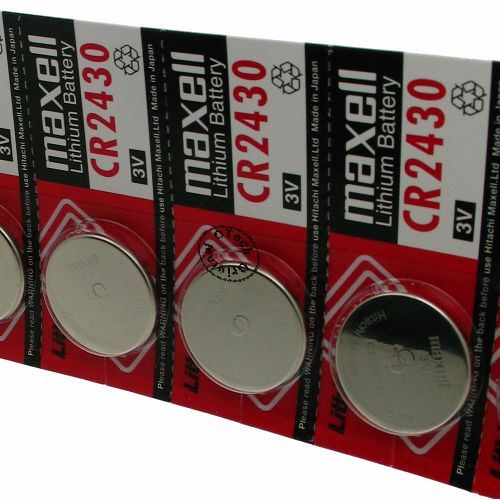 Pack de 5 piles muRata compatible avec MAXELL CR2430 - Otech
