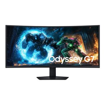 Samsung Odyssey G7 S40FG756EU - G75F Series - écran LED - jeux - incurvé - 40" - 5120 x 2160 WUHD @ 180 Hz - VA - 350 cd/m² - 3000:1 - DisplayHDR 600 - 1 ms - 2xHDMI, DisplayPort - noir