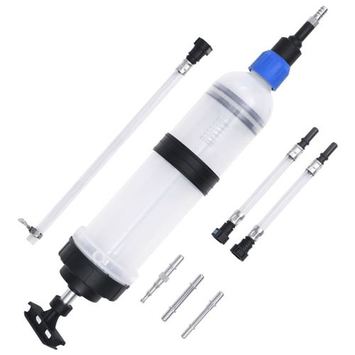 vidaXL Seringue d'inspection des fluides 1,5 L