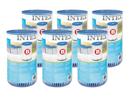 Non Communiqué Blanc 6 Cartouches De Filtration B - Intex