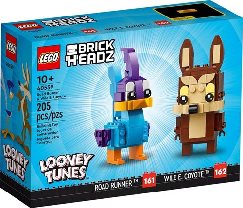 Lego® Looney Tunes™ 40559 Brickheadz™ Bip Bip Et Coyote