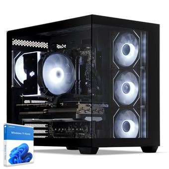 Sedatech PC Gamer Advanced Maxi Vision • AMD Ryzen 5 9600X • RTX4060 • 32Go DDR5 • 2To SSD M.2 • Windows 11 - 1