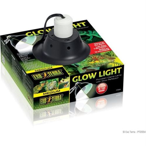 Meilleurs prix pour Lampe d éclairage pour terrarium  EXO TERRA  Glow Light M  Pince avec douille porcelaine