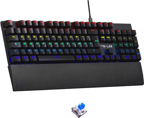Clavier The G-lab Keyz Carbon EX Magnétique Retroéclairé FR - Image 3
