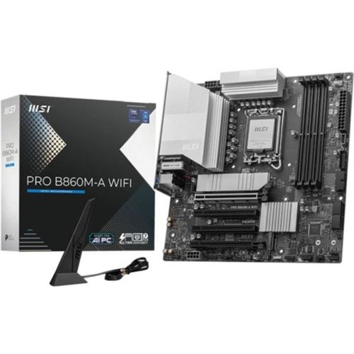 MSI - Carte mère PRO B860M-A WIFI - Intel B860 - LGA 1851 - Micro ATX - Image 3