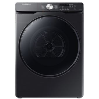 Samsung DV16T8520BV - Sèche-linge - WiFi - largeur : 68.6 cm - profondeur : 84.4 cm - hauteur : 98.4 cm - chargement frontal - noir caviar