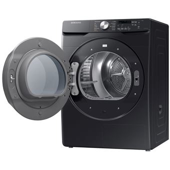 Samsung DV16T8520BV - Sèche-linge - WiFi - largeur : 68.6 cm - profondeur : 84.4 cm - hauteur : 98.4 cm - chargement frontal - noir caviar