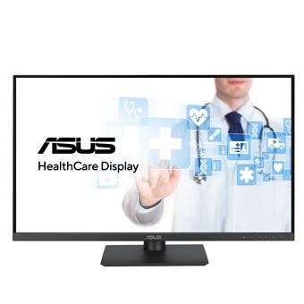 ASUS HA2441A - Écran LED - 3.6MP - couleur - 24" (23.8" visualisable) - 2560 x 1440 QHD - IPS - 300 cd/m² - 900:1 - 5 ms - HDMI, 2xDisplayPort, USB-C - noir