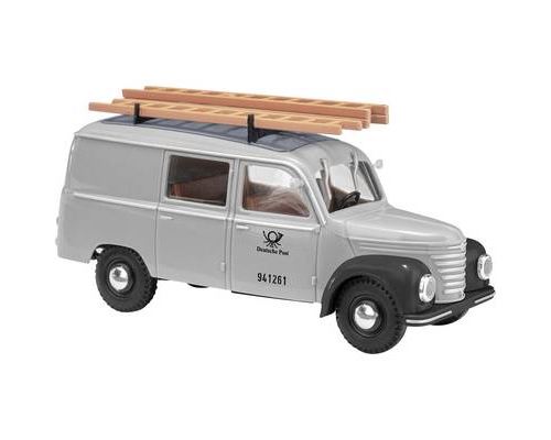 Framo Demi-bus V901/2 Deutsche Post gris H0 Busch 51283