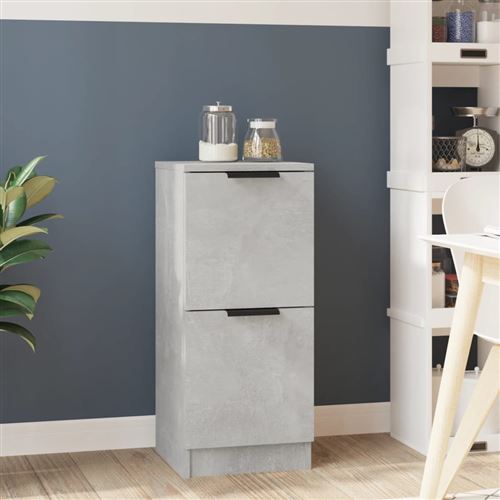 Vidaxl Gris Buffet 811177 - Béton - Image 3