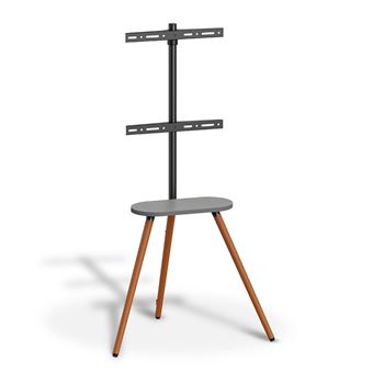 Metronic 451077 Support TV sur trepied 43" - 65" / 109 - 165 cm - bois - 1
