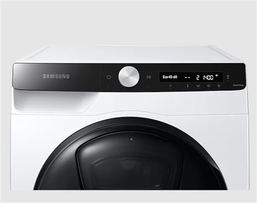 Samsung WD70T554DBE - Machine à laver séchante - largeur : 60 cm -  profondeur : 55 cm - hauteur : 85 cm - chargement frontal - 7 kg - 1400  tours/min - blanc/noir - Lave-linge séchant - Achat & prix