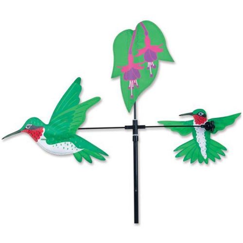 Girouette à planter - Premier Kites -Caroussel colibris - Décoration jardin