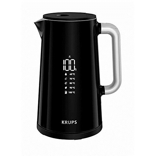 Bouilloire Krups BW8018 1.7L 1800W Acier Inoxydable Noir