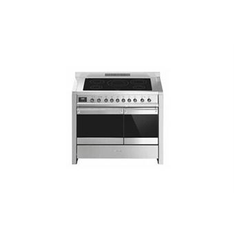 CENTRE DE CUISSON 100 CM, INDUCTION, DOUBLE FOUR DONT 1 PYROLYSE, PORTE FROIDE, CHALEUR TOURNANTE