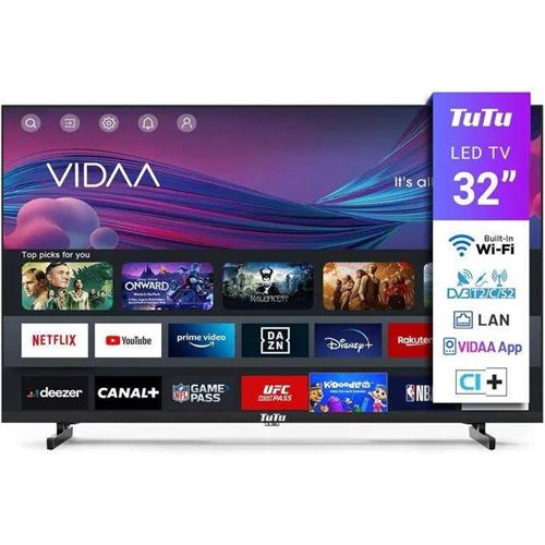Smart TV tutu S2 16 pouces HD LCD