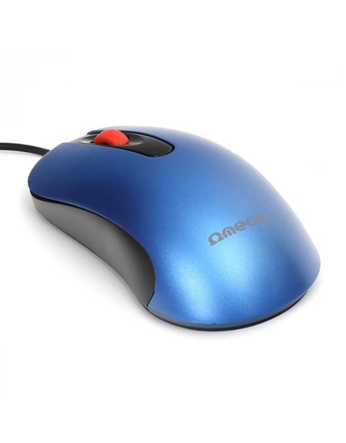 Non Communiqué Bleue Souris Filaire 1000Dpi Omega