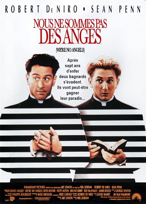 Nous Ne Sommes Pas Des Anges - DE NIRO - SEAN PENN - 116x158cm - Affiche de cinéma originale pliée