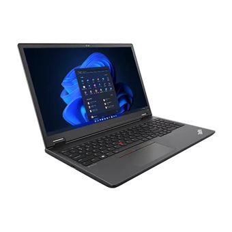 Lenovo ThinkPad P16v Gen 1 21FE - Conception de charnière à 180 degrés - AMD Ryzen 7 - 7840HS / jusqu'à 5.1 GHz - AMD PRO - Win 11 Pro - RTX A500 - 32 Go RAM - 1 To SSD TCG Opal Encryption 2, NVMe, Performance - 16" IPS 1920 x 1200 - Wi-Fi 6E, Bluetoo