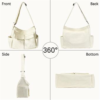 Sac a main toile bandouliere hotsell