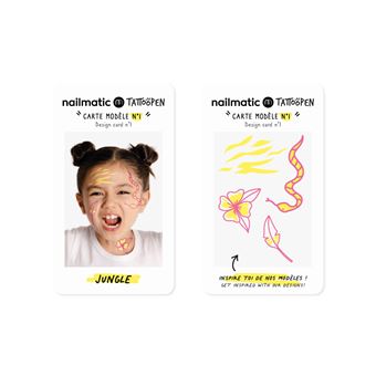 Coffret - Jungle, Coffret duo tattoopen Nailmatic