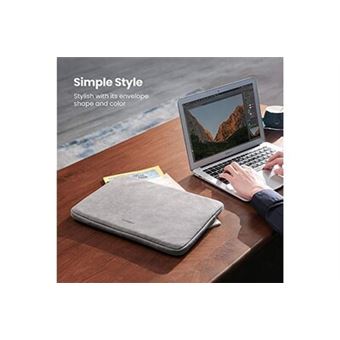 housse pochette en cuir ordinateur 13,3 pouces sacoche laptop serviette pc  portable compatible avec 2019 macbook air macbook pro 13'' surface p