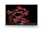 MSI Optix MAG162V - Écran LED - 15.6" - portable - 1920 x 1080 Full HD (1080p) @ 60 Hz - IPS - 250 cd/m² - 1000:1 - 20 ms - Mini HDMI, 2xUSB-C - gris