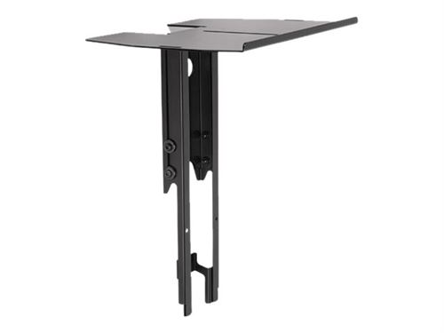 Chief Fusion FCA501 - Kast voor AV-systeem - zwart - schermgrootte: 32-65 - voor Fusion Large Manual Height Adjustable Mobile Cart LPAUB, LCM1U, MCM1U