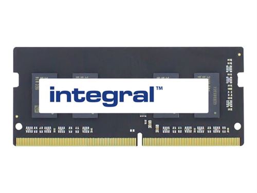 Integral - DDR4 - module - 8 Go - SO DIMM 260 broches - 3200 MHz / PC4-25600 - CL22 - 1.2 V - mémoire sans tampon - non ECC