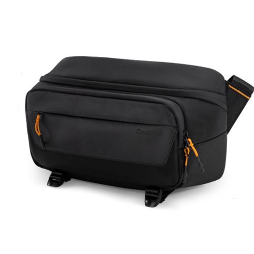 Sac à appareil photo Cwatcun, multifonction et résistant, pour appareils photo reflex, couleur noire, taille grande, dimensions 20,5×38×14 cm