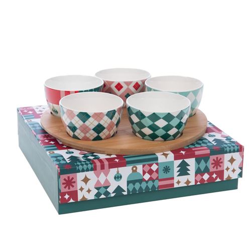 Amadeus Coffret Apéritif 5 Bols Santa - Image 3