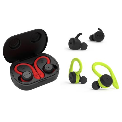 Écouteurs intra-auriculaires sans fil WeePlug i18 - jusqu'à 30 heures d'autonomie - Charge rapide - Bluetooth 5.0 - Bonne isolation sonore