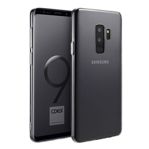 doupi PerfectFit Coque pour Samsung Galaxy S9 Plus TPU Housse de protection Cover AllClear, transparent