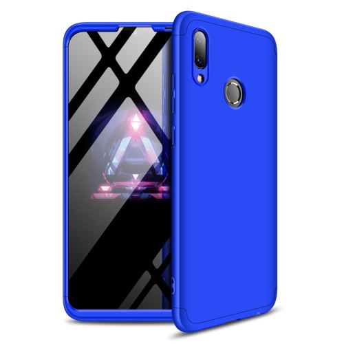 Coque en TPU mat amovible en 3 parties bleu pour votre Huawei P Smart (2019)