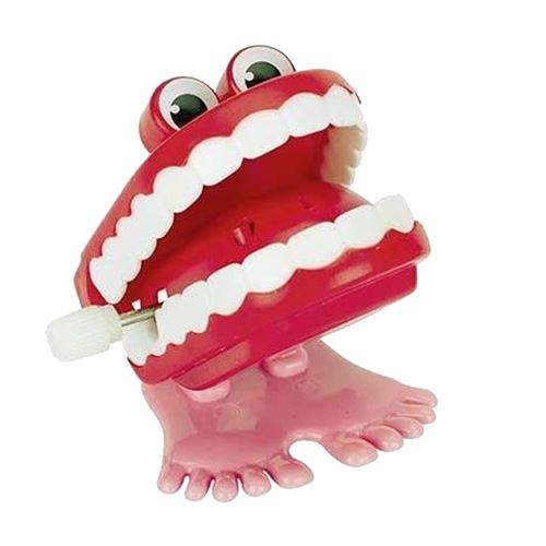 Dentier Sauteur Jouet Mécanique Plastique
