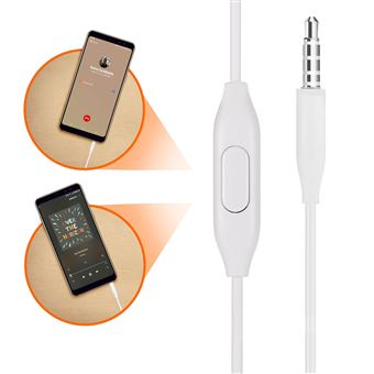 Oreillette et Kit mains-libres GENERIQUE Ecouteurs Bluetooth Anneau pour  XIAOMI Mi 4c Smartphone Sans Fil Telecommande Son Main Libre  INTRA-AURICULAIRE Universel (NOIR)