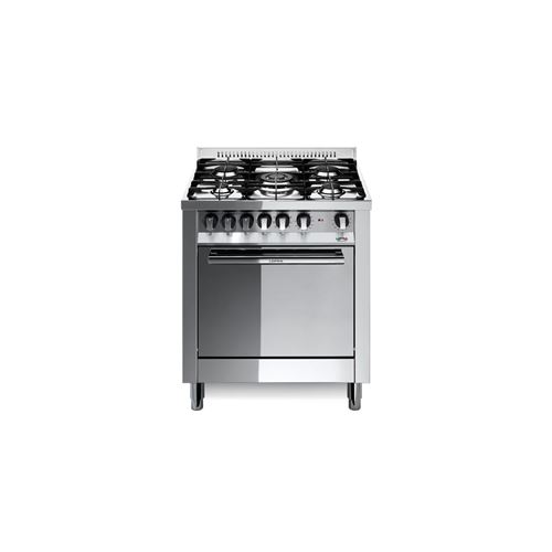 Non Communiqué Gris Lofra Maxima M76gv/C - Cuisinière - Pose Libre - Largeur : 70 Cm - Profondeur : 60 Cm - Hauteur : 85 Cm - Classe A - Inox Poli