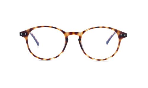 Lunettes anti-lumière bleue MY BLUE PROTECT série Vintage écaille marron Brillant