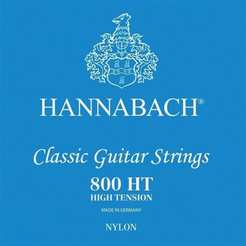 Hannabach 800HT - Cordes guitare classique - tension forte