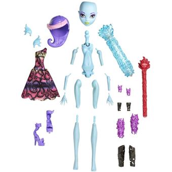 Monster high - y7725 - poupée - pack recharges créature - bleu - 1